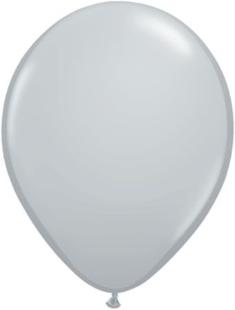 5C Gray Balloons - Bag of 100 - Image 1