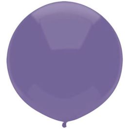 Purple Balloon 72 Inch Round Shape - Single Unit - Image 1