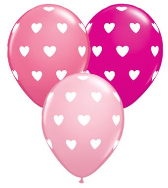 Heart Balloons 11C Special Assortment - Party Supplies - Image 1