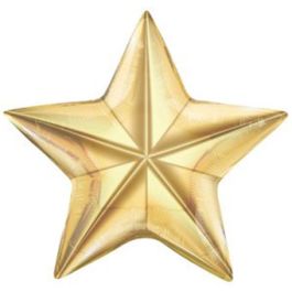 24K Starbright Foil Balloon 24 Inch - Image 1