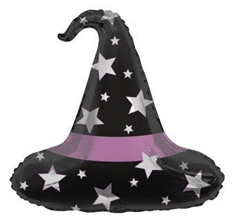 Witch Hat Balloon 3-Pack - Halloween Party - Image 1