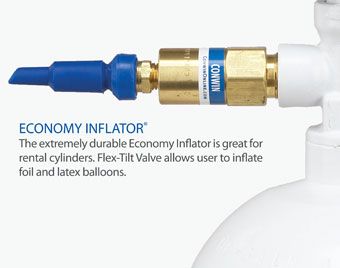 Economy Inflator with Blue Tip - Party Supplies - Image 1