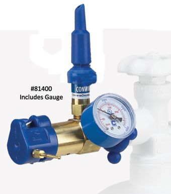 Inflator with Tilt Valve & Gauge - Party Supplies - Image 1