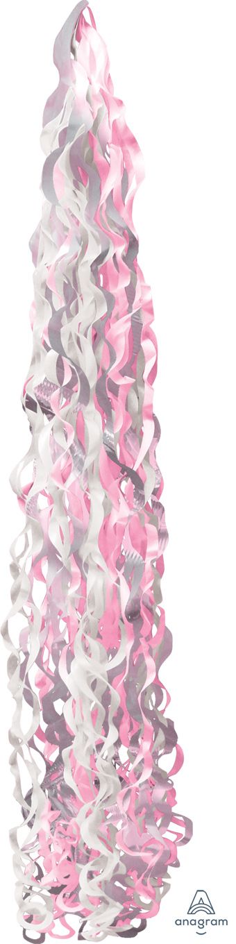 Pink Twirlz Tissue Tail - 5-Pack - Image 1