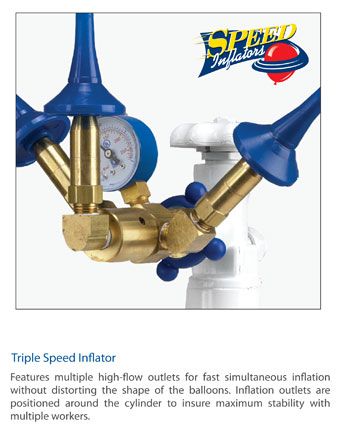 Triple Speed Inflator - Party Supplies - Image 1