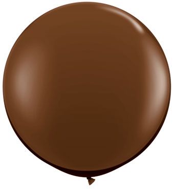 Chocolate Brown Balloon - Party Supplies - Image 1