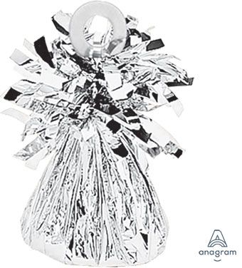 Silver Foil Party Decoration - 5-Pack - Image 1