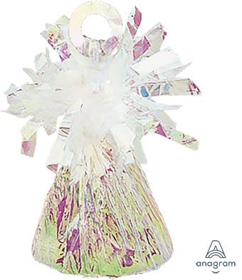 Iridescent Angel Balloons - 5-Pack - Image 1