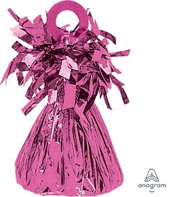 Bright Pink Tassel Decorations - 5-Pack - Image 1