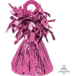 Bright Pink Balloon Weights 150 Grams - Pack of 12 - Image 1
