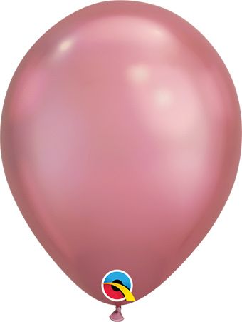 Chrome Mauve Balloons - Party Supplies - Image 1