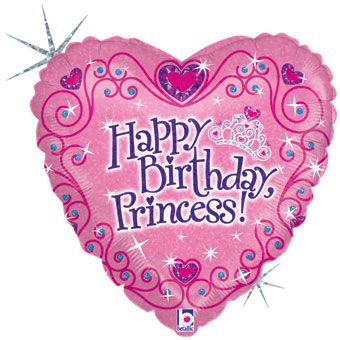 Princess Balloon 18" - 5-Pack - Image 1