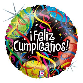 ¡Feliz Cumpleaños! Balloons - 5-Pack - Image 1