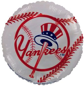 New York Yankees Balloons - 5-Pack - Image 1