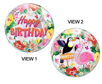 Tropical Party Balloons - 3-Pack - Image 1