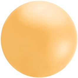 Orange Cloudbuster Balloon 4 Inch - Single Latex Party Balloon - Image 1