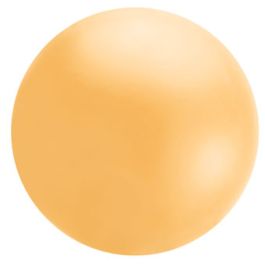 Orange Cloudbuster Balloon 5 Inch Round Latex Decoration - Image 1