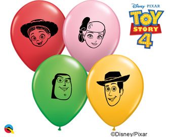 Toy Story 4 Balloons - Bag of 100 - Image 1