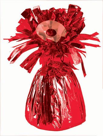 Red Metallic Party Decorations - 5-Pack - Image 1