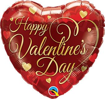 Valentine's Day Balloon - 5-Pack - Image 1