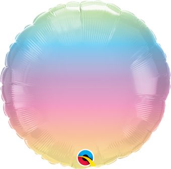 Pastel Ombre Balloons - 5-Pack - Image 1