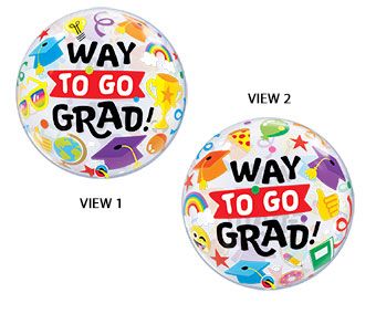 Graduation Balloons - 3-Pack - Image 1