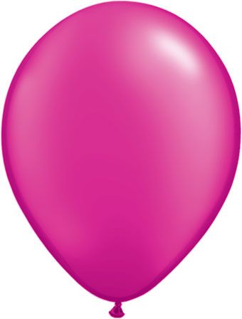Pearl Magenta Balloons - Party Supplies - Image 1