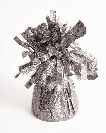 Holographic Silver Party Decoration - 5-Pack - Image 1