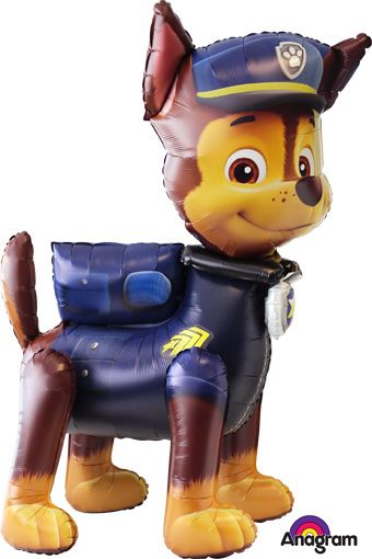 Paw Patrol Chase Balloon 54" Foil - Birthday Party - Image 1