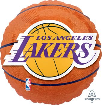 Los Angeles Lakers Balloons - 5-Pack - Image 1