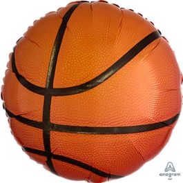 Basketball Balloon 18 Inch - Championship Sports Foil Balloon - Image 1