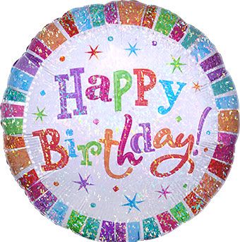 Happy Birthday Balloon - 18 Inch Foil - Image 1