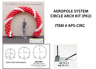 Aeropole Circle Arch Kit - Party Supplies - Image 1