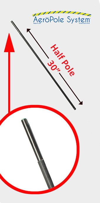 Aeropole System Half Pole 30" - Party Supplies - Image 1