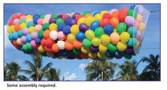 Balloon Drop Net System - Party Supplies - Image 1
