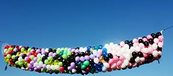 Colorful Balloon Garland - Party Supplies - Image 1