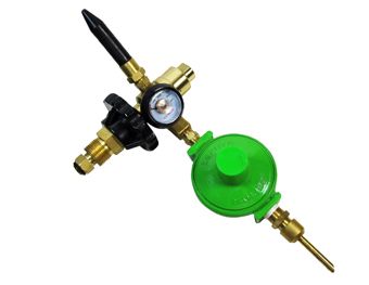 Dual Inflator Regulator for Foil & Latex Balloons - Image 1