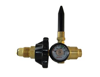 Latex Inflator with Gauge - Party Supplies - Image 1