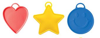 Heart Star Smile Balloons - Bag of 50 - Image 1