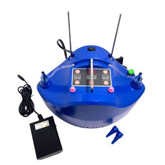 Digital Precision Inflator with Double Stuffing Tool - Blue - Image 1