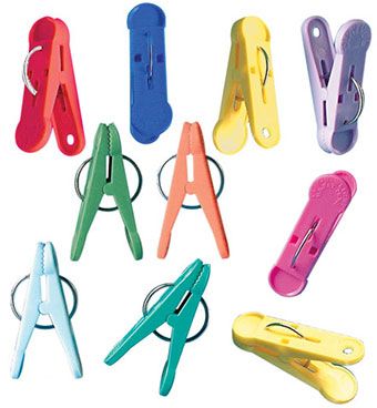 Weight Clip-N-Weight Primary Pastel Assortment - Image 1