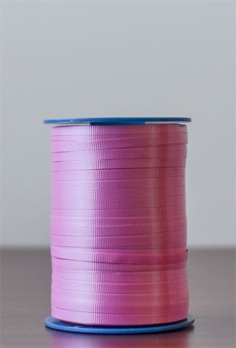 Pink Crimped Ribbon Roll - 3-Pack - Image 1
