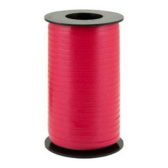 Hot Red Ribbon Roll 3/16" 500 Yds - 3-Pack - Image 1