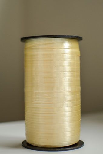 Pastel Yellow Ribbon Roll 3-Pack - Image 1