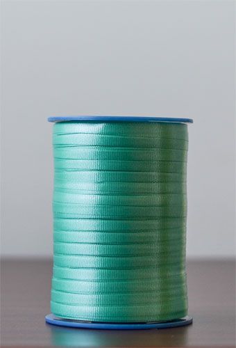 Emerald Green Crimped Ribbon Roll 3-Pack - Image 1