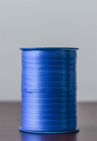 Royal Blue Crimped Ribbon Roll 3-Pack - Image 1