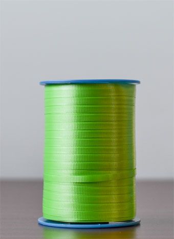 Lime Citrus Crimped Ribbon Roll 3-Pack - Image 1