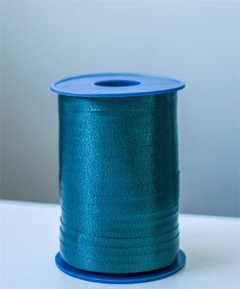 Peacock Crimped Ribbon 3/16" 500 Yds - 3-Pack