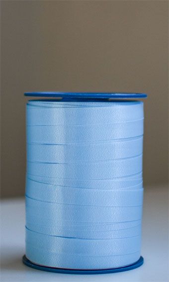 Light Blue Smooth Ribbon Roll - 3-Pack - Image 1