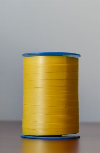 Yellow Smooth Ribbon Roll - 3-Pack - Image 1